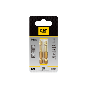 Набір ударних торсійних біт CAT DA01004, PH2, 50 мм (2 шт.)