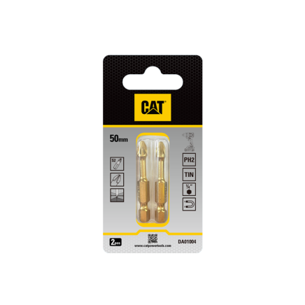Набор ударных торсионных бит CAT DA01004 PH2 50 мм (2 шт.)