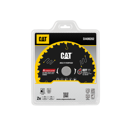 Универсальный пильный диск CAT DA08202 TCT 184×30 мм, 40T