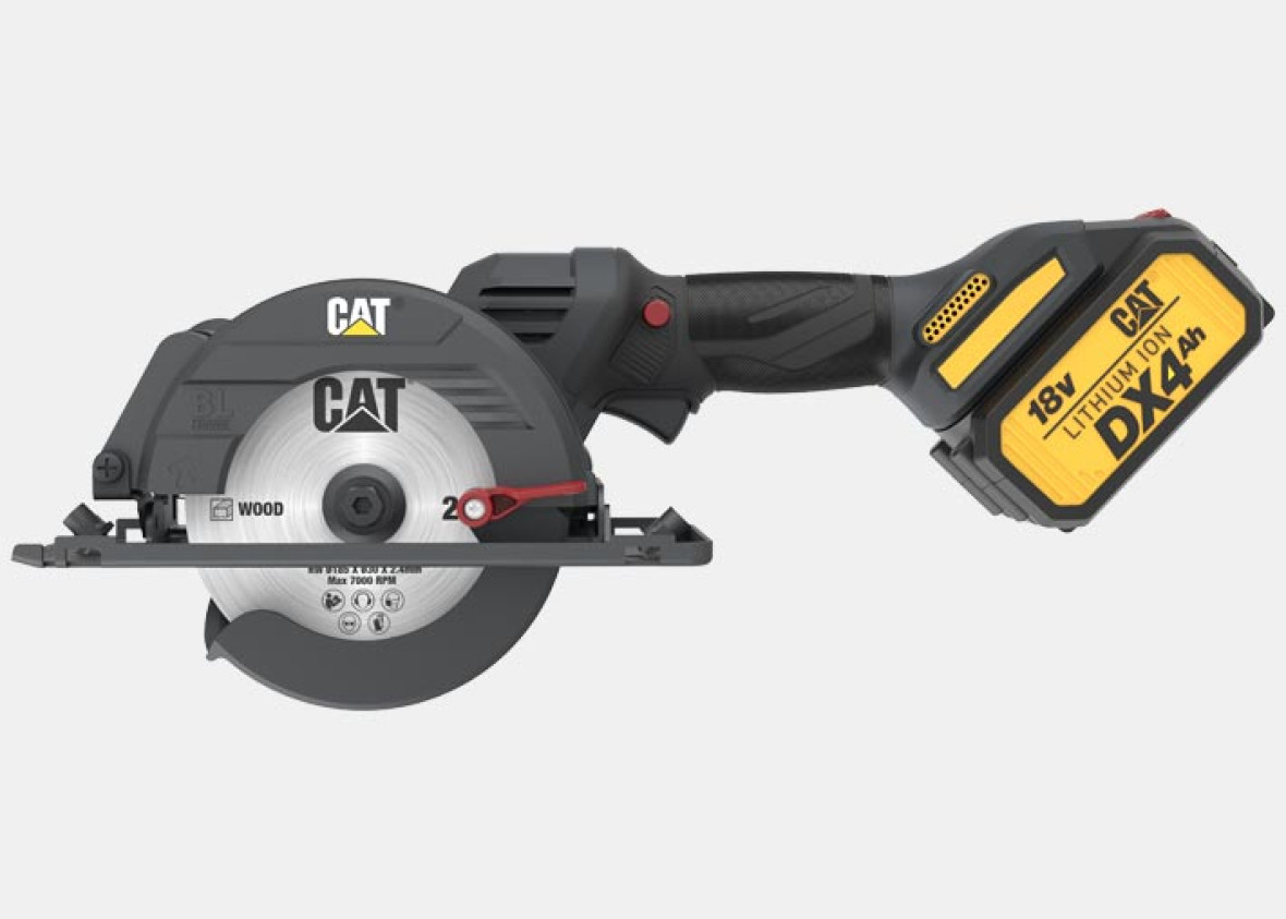 Аккумуляторная бесщеточная циркулярная пила CAT DX5010B (без аккумулятора)